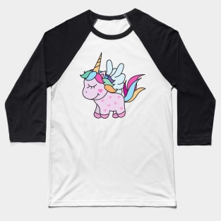 Valentine's Day Unicorn Baseball T-Shirt